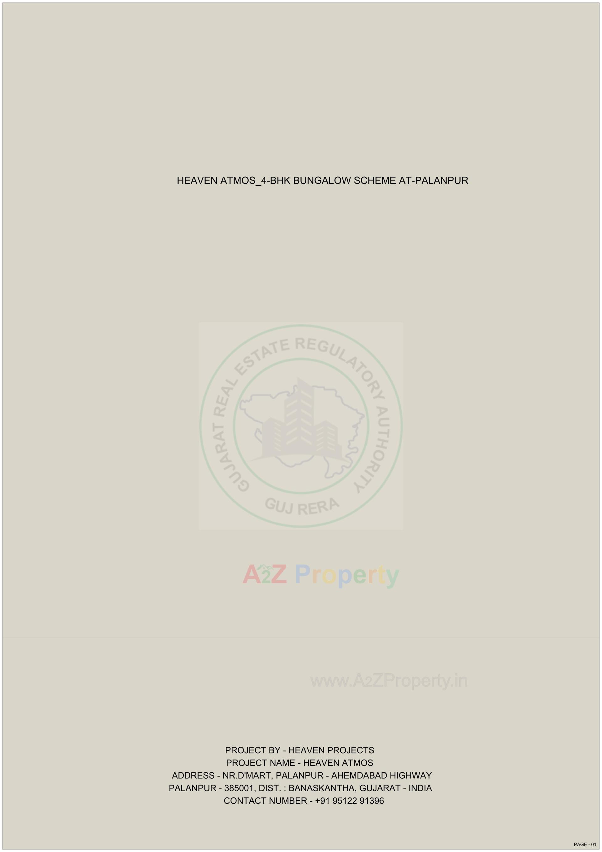  of real estate project Heaven Atmos located at Gathaman, Banaskantha, Gujarat