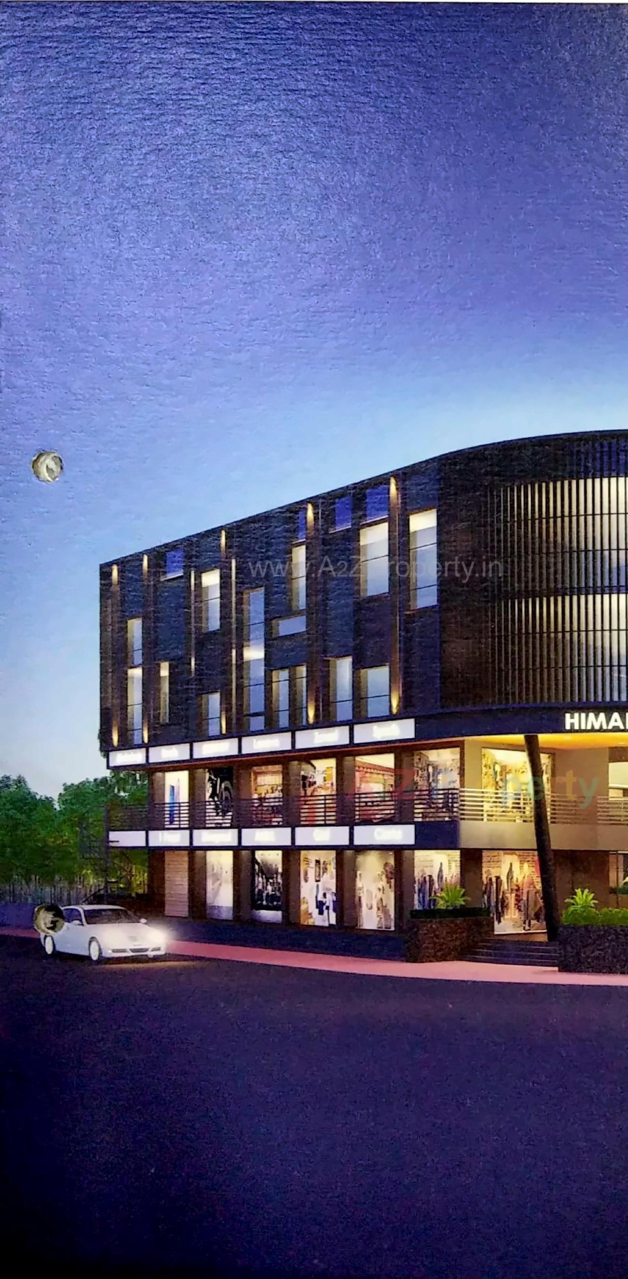 3D Elevation of real estate project Himalaya Avenue located at Palanpur, Banaskantha, Gujarat