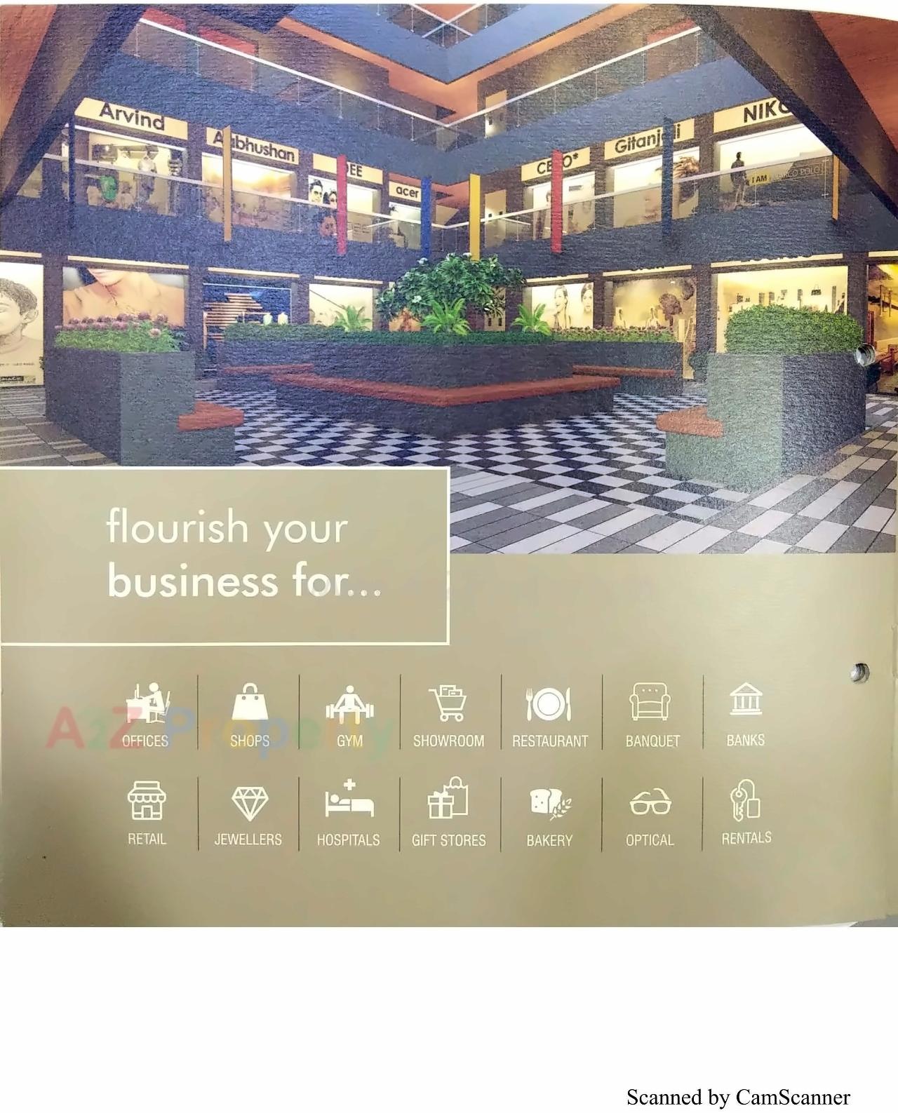 3D Elevation of real estate project Himalaya Avenue located at Palanpur, Banaskantha, Gujarat