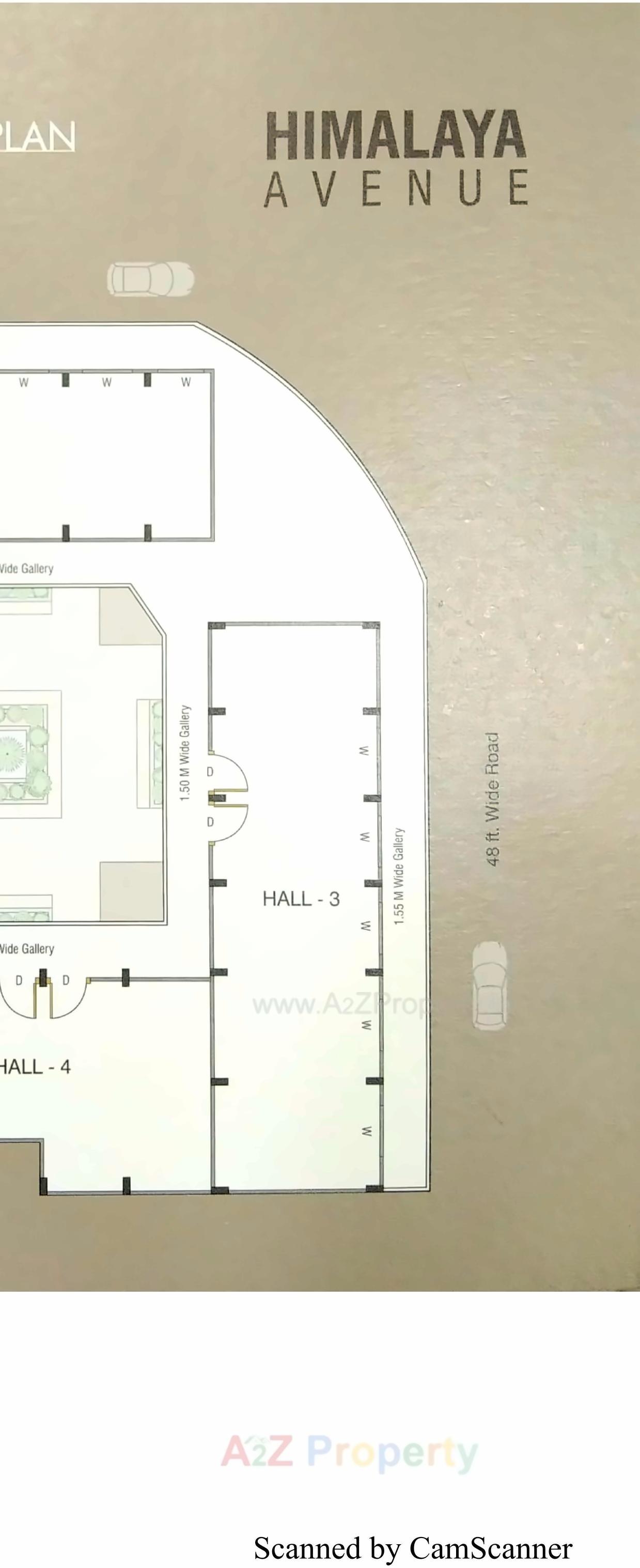 Layout of real estate project Himalaya Avenue located at Palanpur, Banaskantha, Gujarat