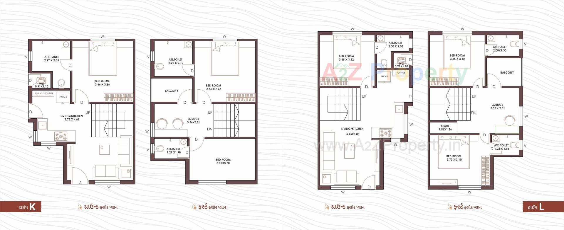 Layout of real estate project Nand Vihar located at Palanpur, Banaskantha, Gujarat