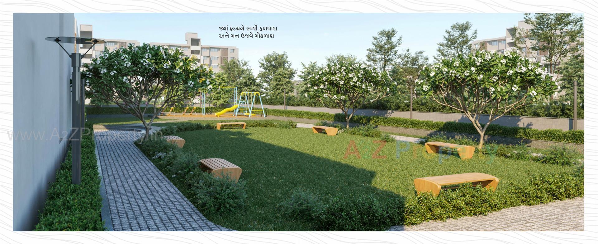 3D Elevation of real estate project Nand Vihar located at Palanpur, Banaskantha, Gujarat