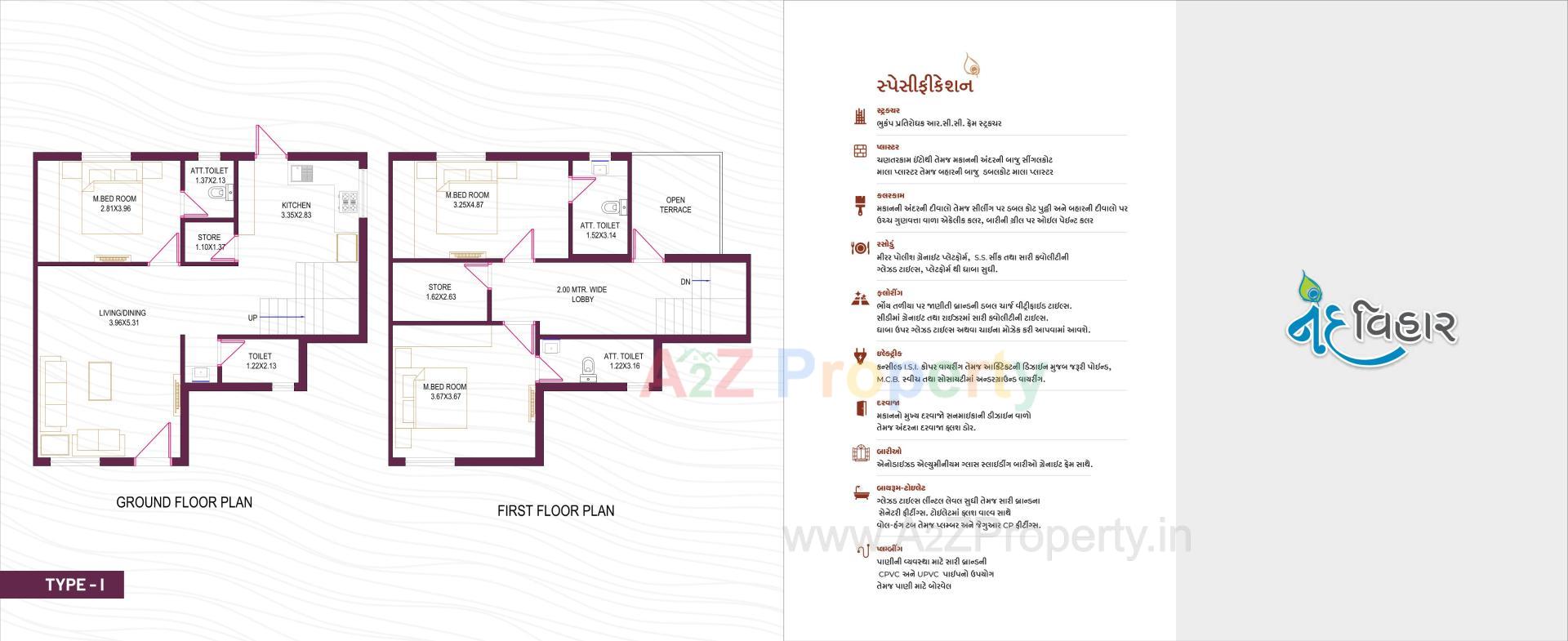  of real estate project Nand Vihar located at Palanpur, Banaskantha, Gujarat