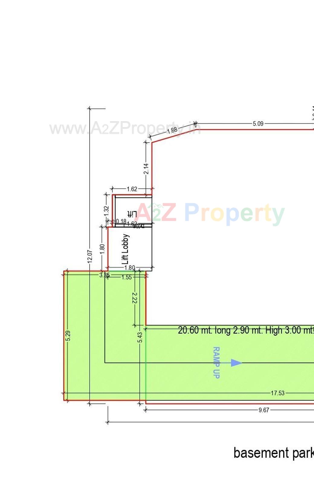 Layout of real estate project Nilkanth Heights located at Palanpur, Banaskantha, Gujarat