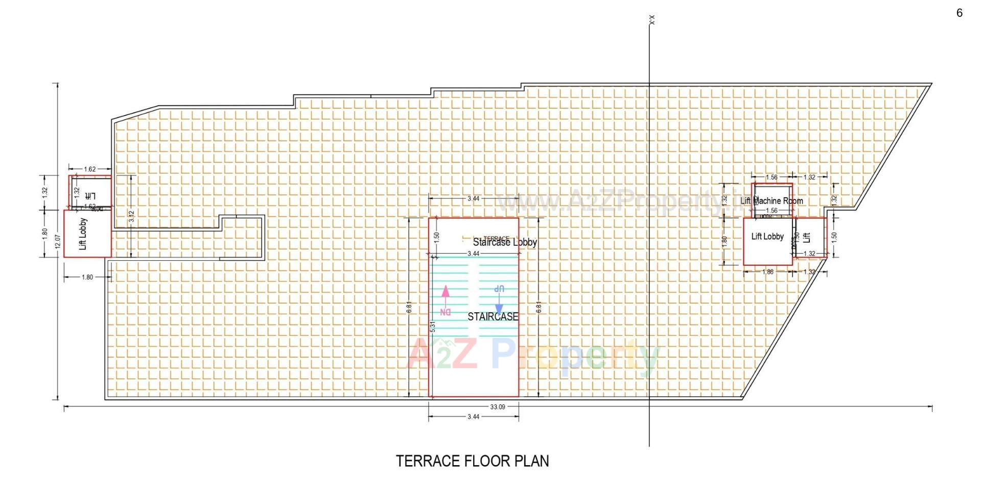 Layout of real estate project Nilkanth Heights located at Palanpur, Banaskantha, Gujarat