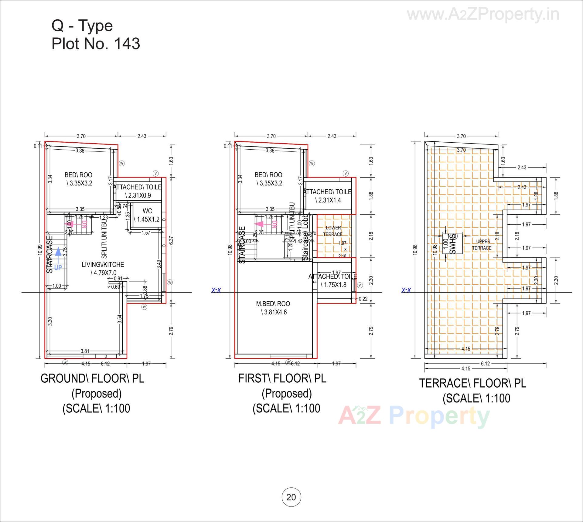 Layout of real estate project Pramukh Greens located at Palanpur, Banaskantha, Gujarat