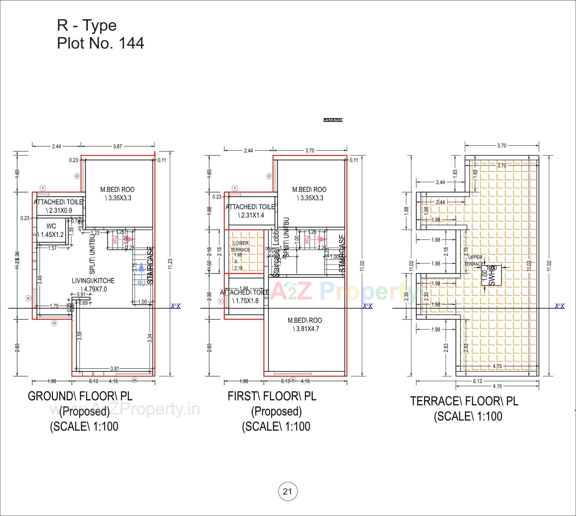 Layout of real estate project Pramukh Greens located at Palanpur, Banaskantha, Gujarat