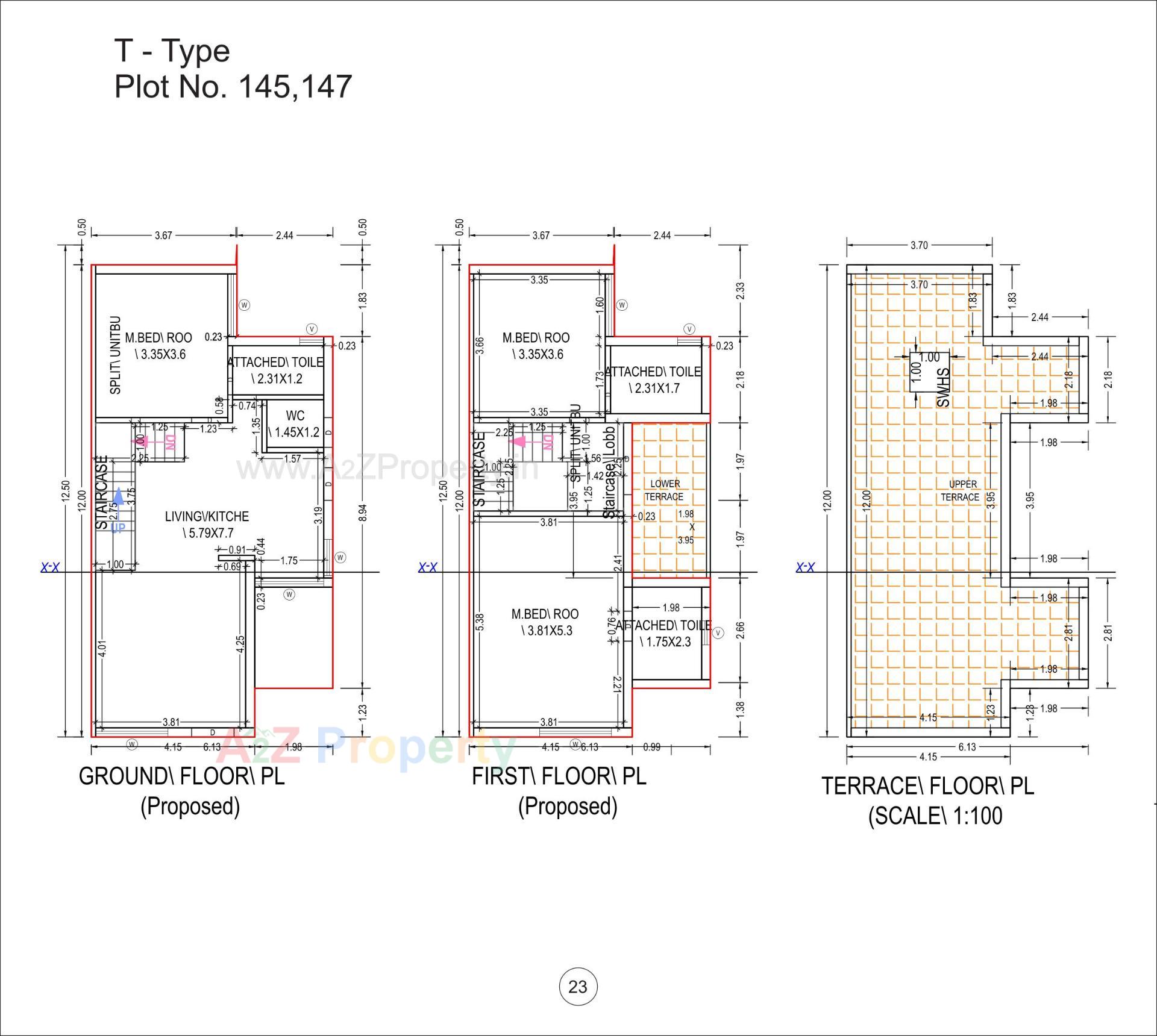 Layout of real estate project Pramukh Greens located at Palanpur, Banaskantha, Gujarat