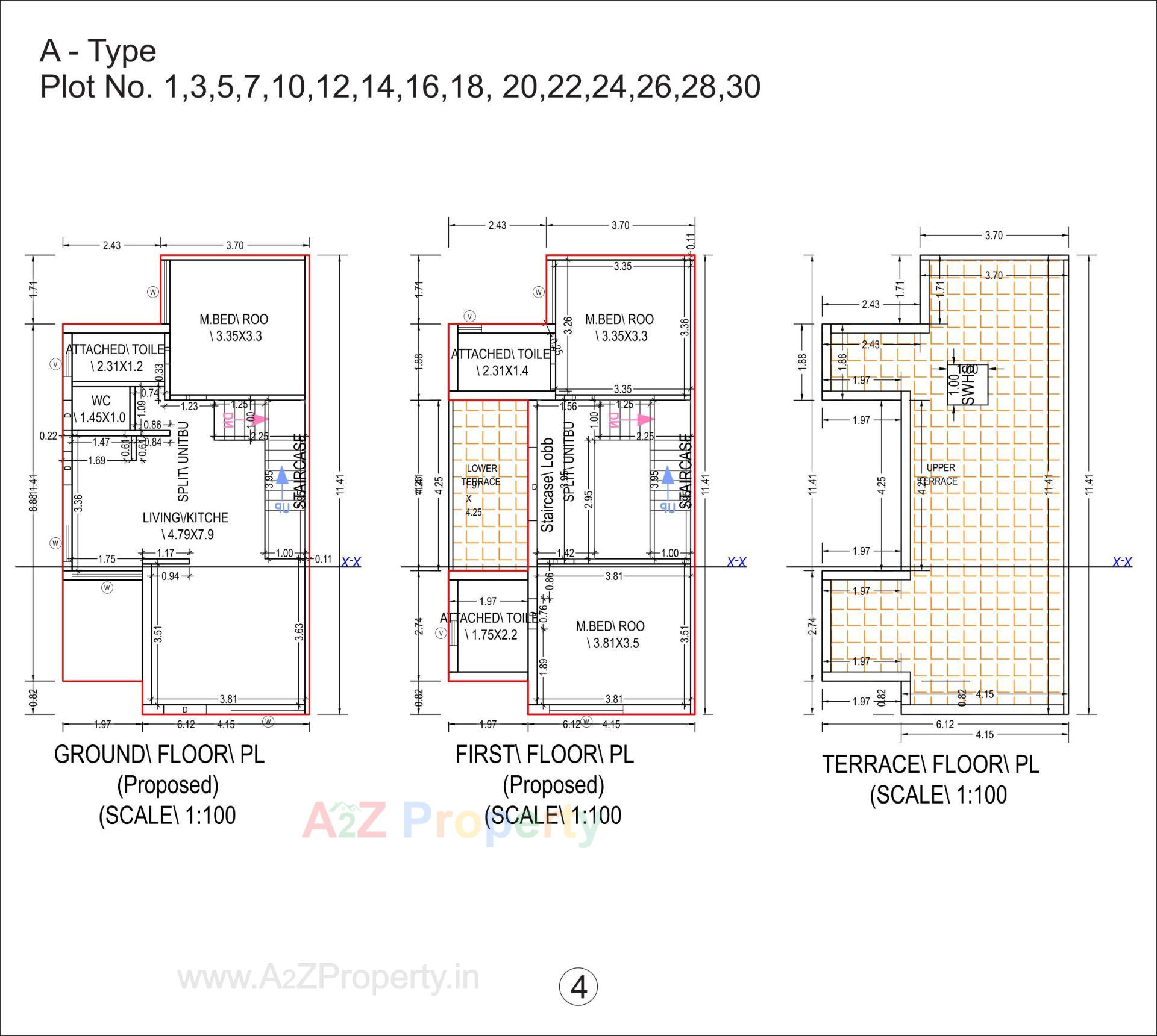 Layout of real estate project Pramukh Greens located at Palanpur, Banaskantha, Gujarat