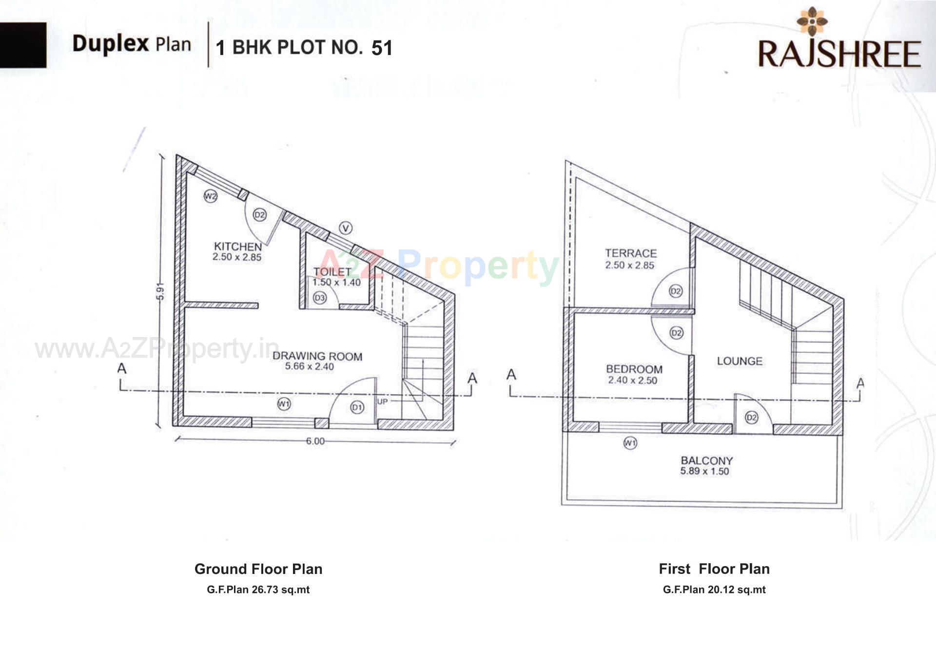 Layout of real estate project Rajshree located at Banaskantha, Banaskantha, Gujarat