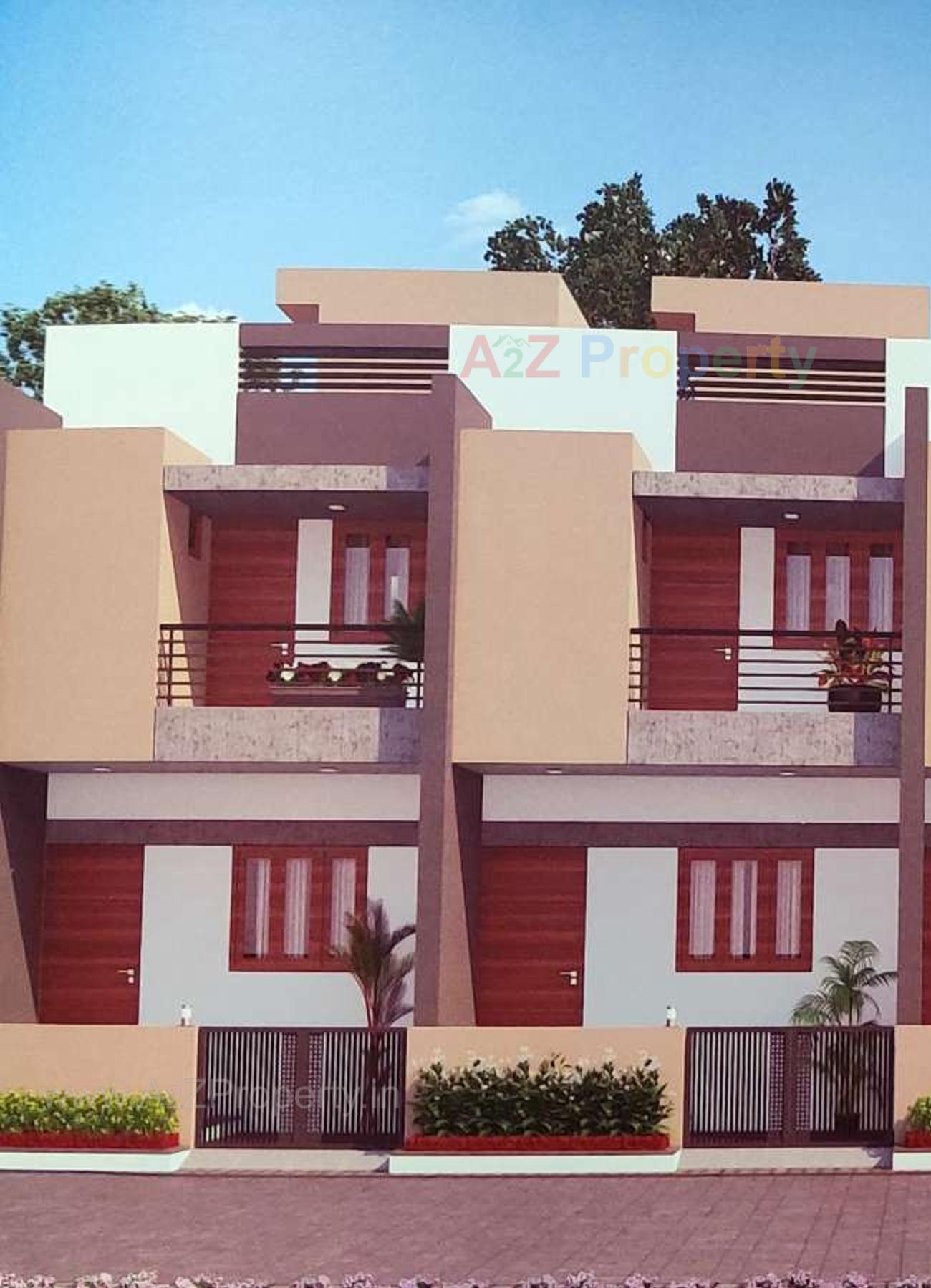 3D Elevation of real estate project Rajshree located at Banaskantha, Banaskantha, Gujarat