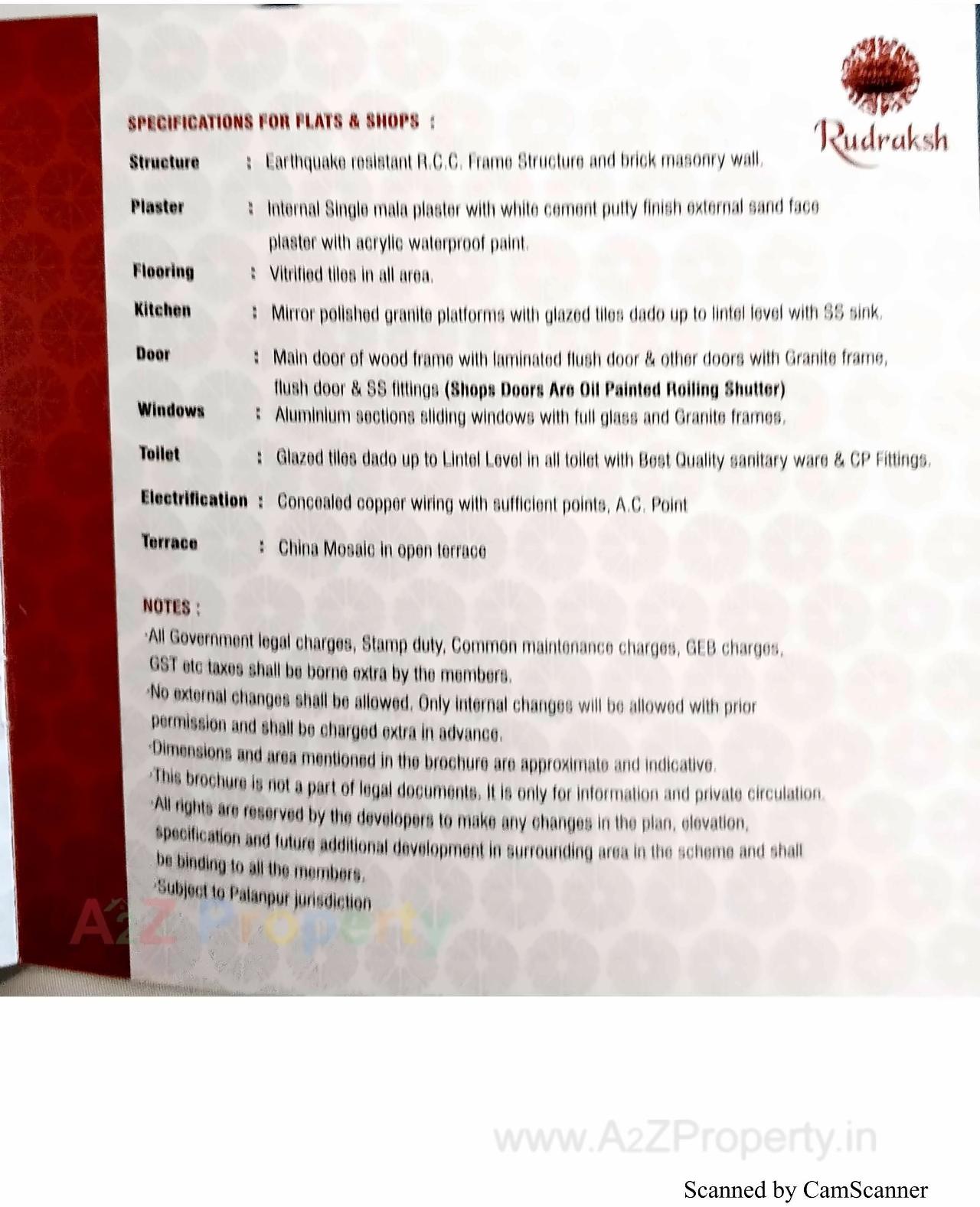  of real estate project Rudraksh located at Palanpur, Banaskantha, Gujarat