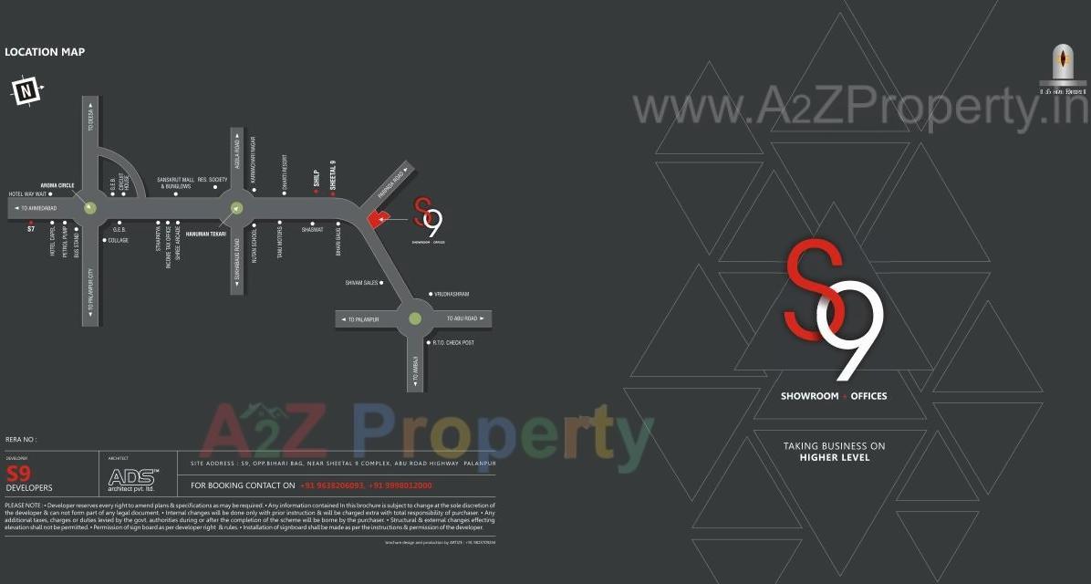  of real estate project S 9  Complex located at Palanpur, Banaskantha, Gujarat