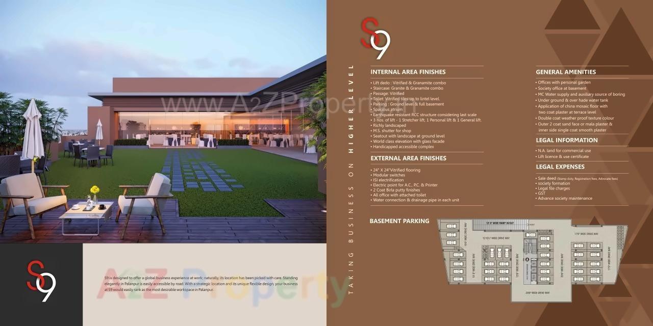  of real estate project S 9  Complex located at Palanpur, Banaskantha, Gujarat