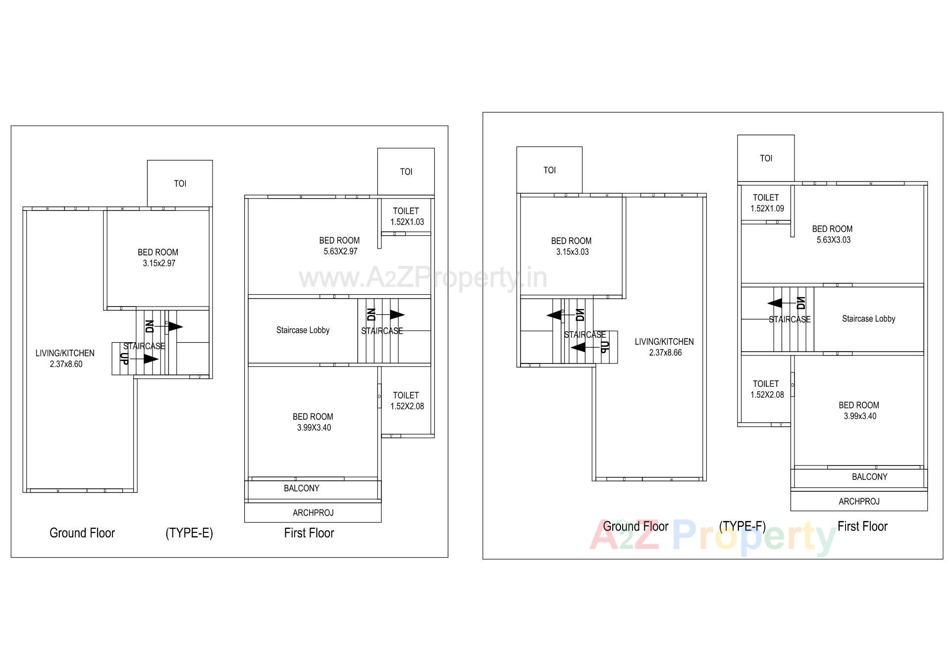 Layout of real estate project S9 Bunglows located at Palanpur, Banaskantha, Gujarat