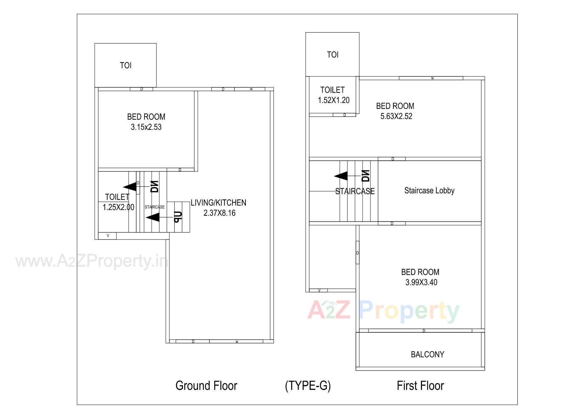 Layout of real estate project S9 Bunglows located at Palanpur, Banaskantha, Gujarat