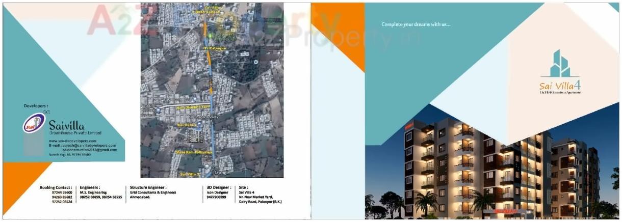  of real estate project Sai Villa located at Palanpur, Banaskantha, Gujarat