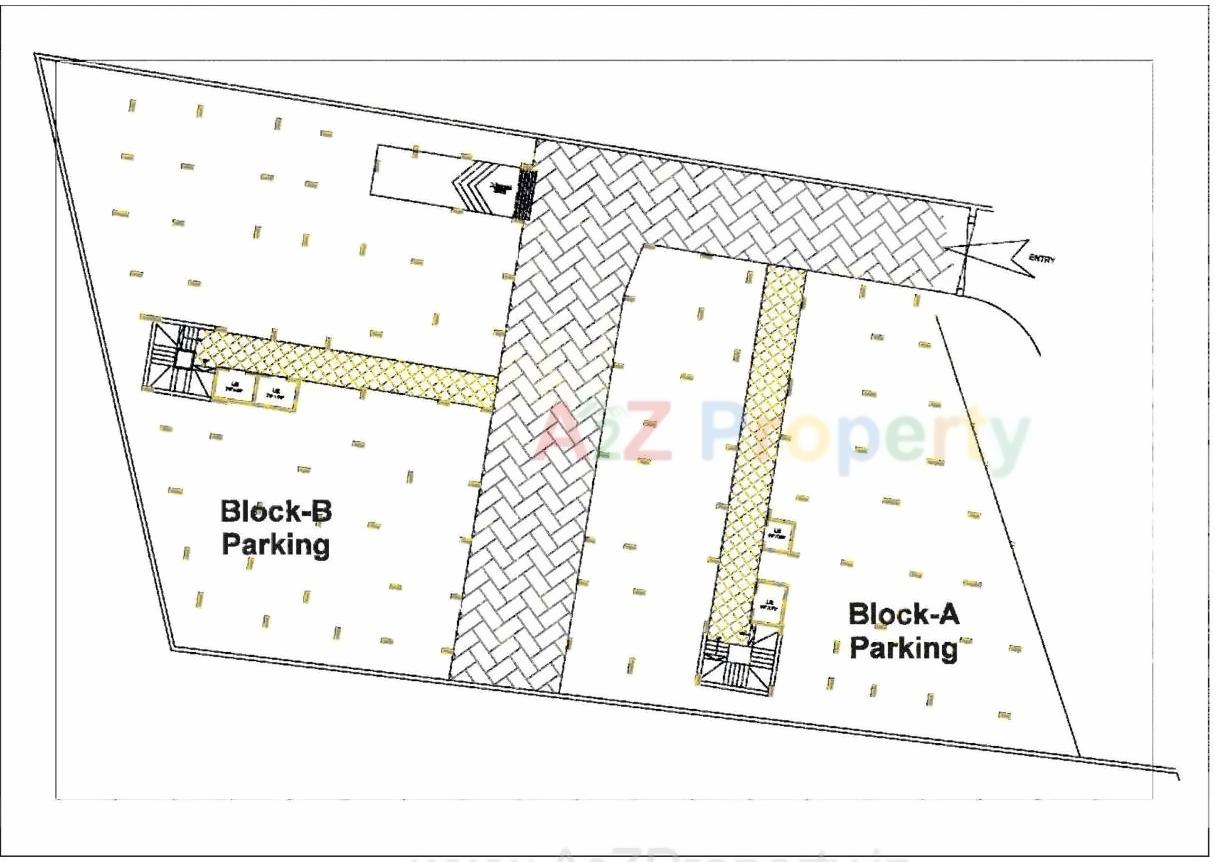 Layout of real estate project Sai Villa located at Palanpur, Banaskantha, Gujarat