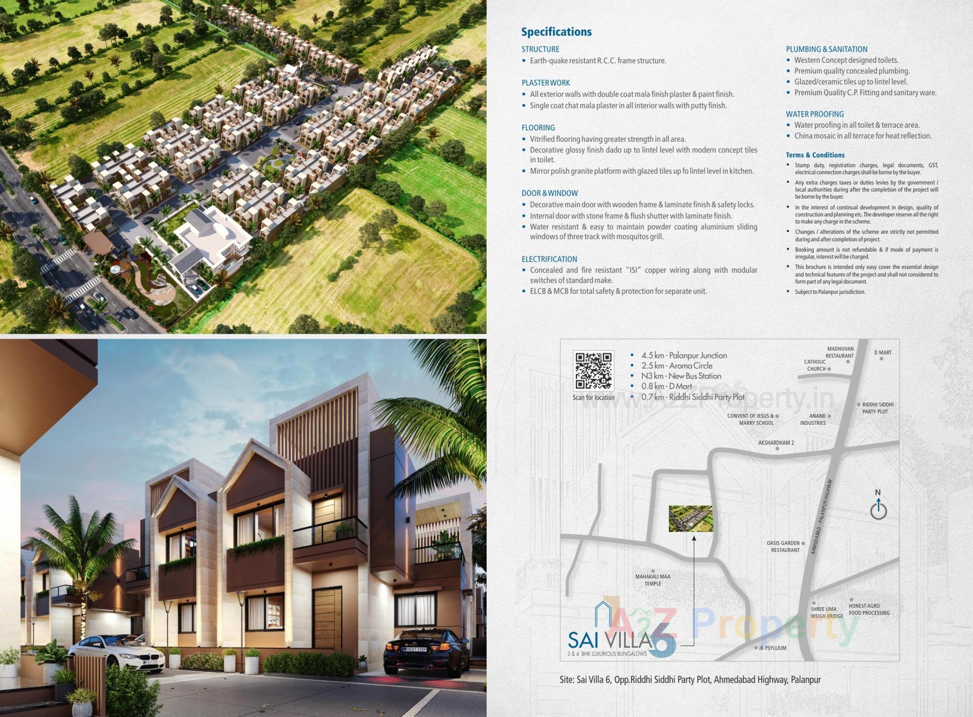  of real estate project Sai Villa located at Asbipura, Banaskantha, Gujarat