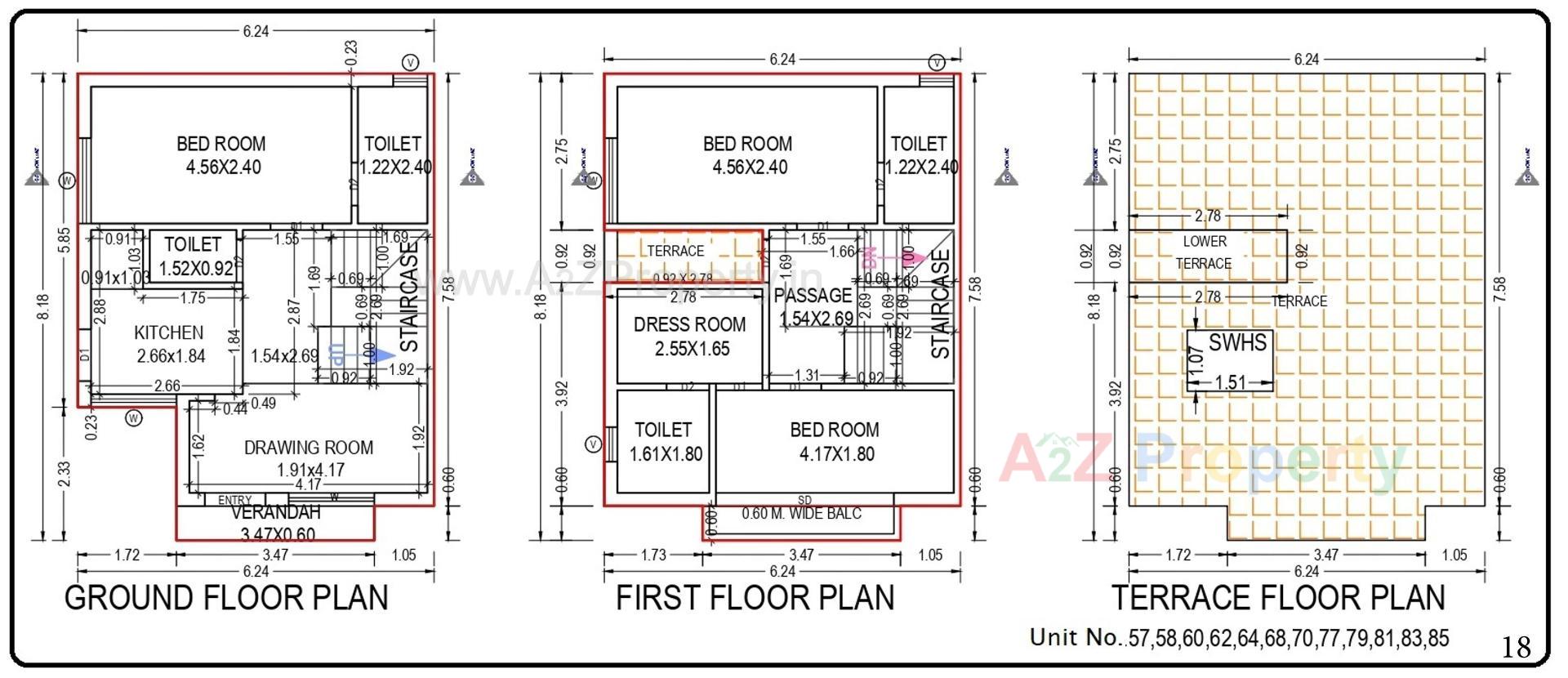 Layout of real estate project Sai Villa located at Palanpur, Banaskantha, Gujarat