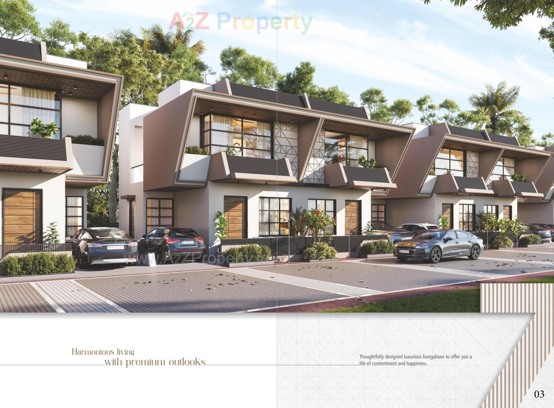 3D Elevation of real estate project Sai Villa located at Palanpur, Banaskantha, Gujarat