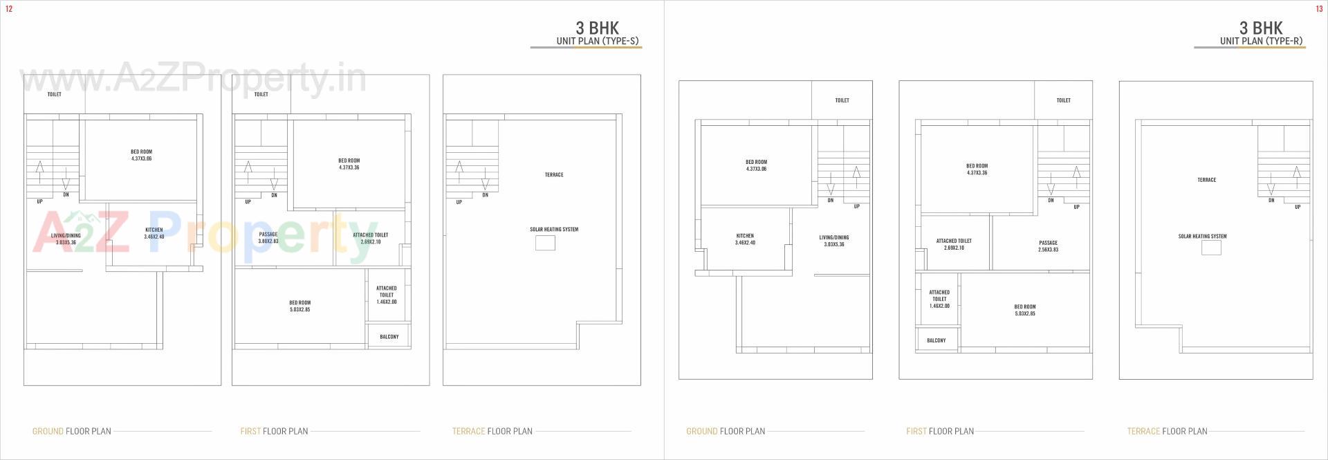 Layout of real estate project Shashwat Pride located at Palanpur, Banaskantha, Gujarat