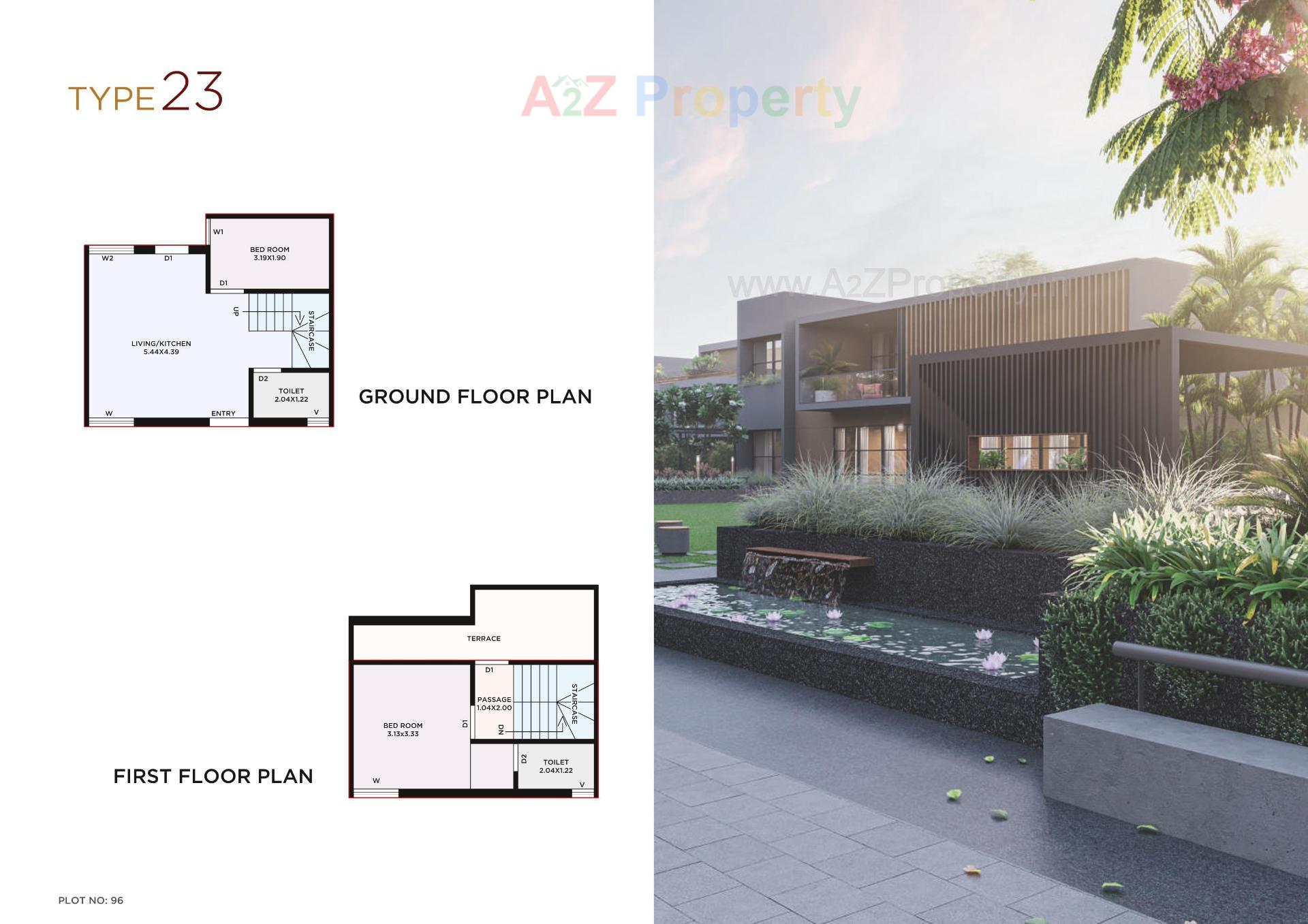 Layout of real estate project Shiv Ananta Bunglows located at Palanpur, Banaskantha, Gujarat