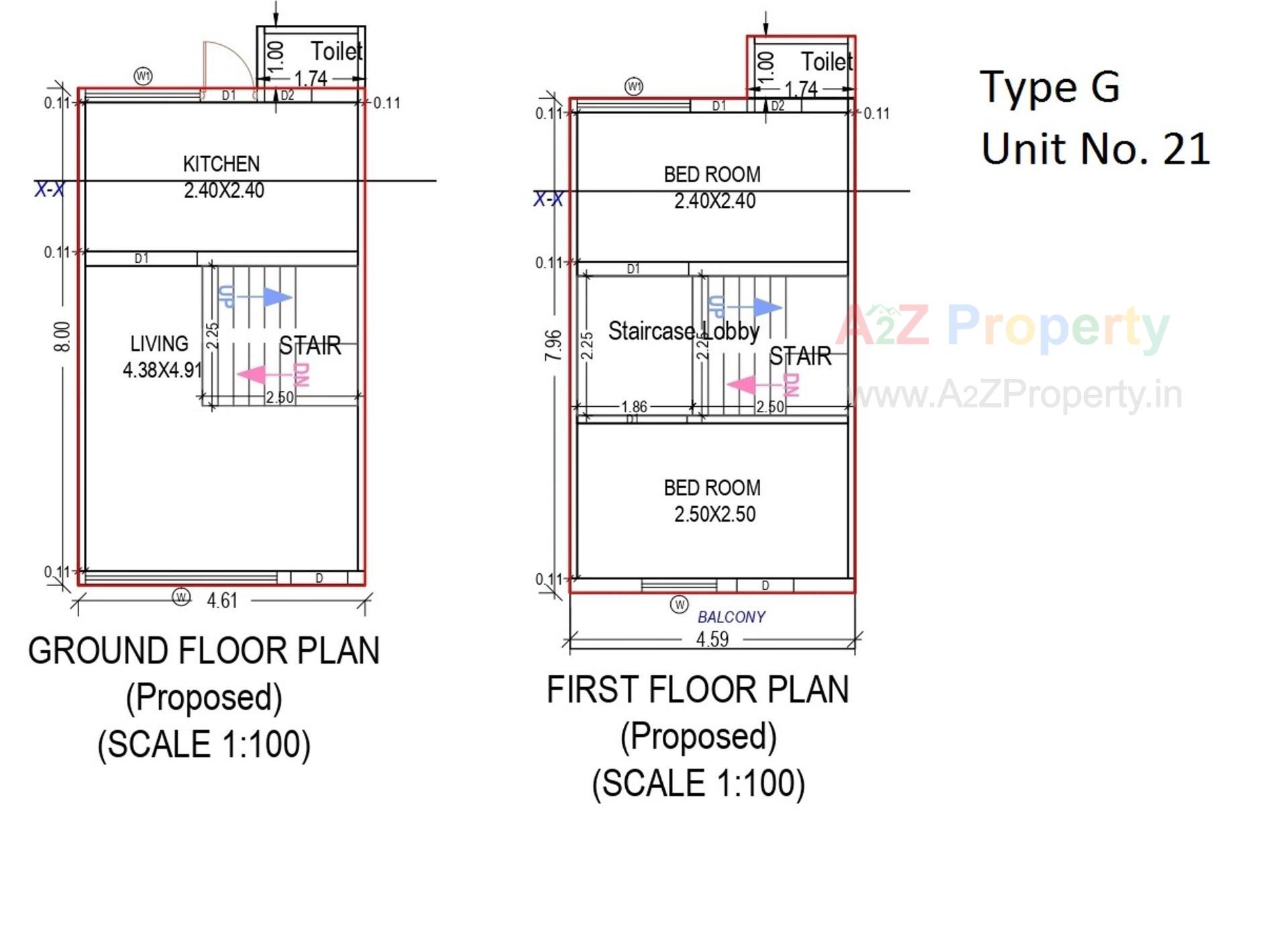 Layout of real estate project Shivam Green located at Palanpur, Banaskantha, Gujarat