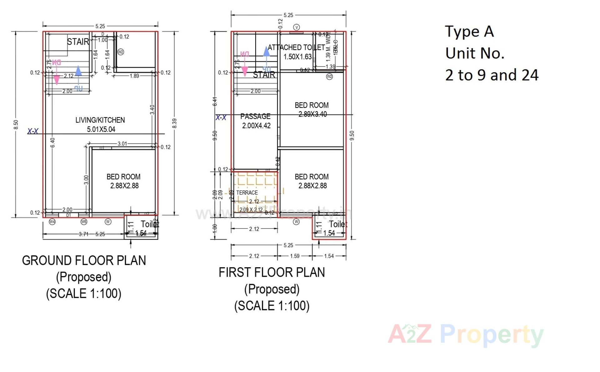 Layout of real estate project Shivam Green located at Palanpur, Banaskantha, Gujarat