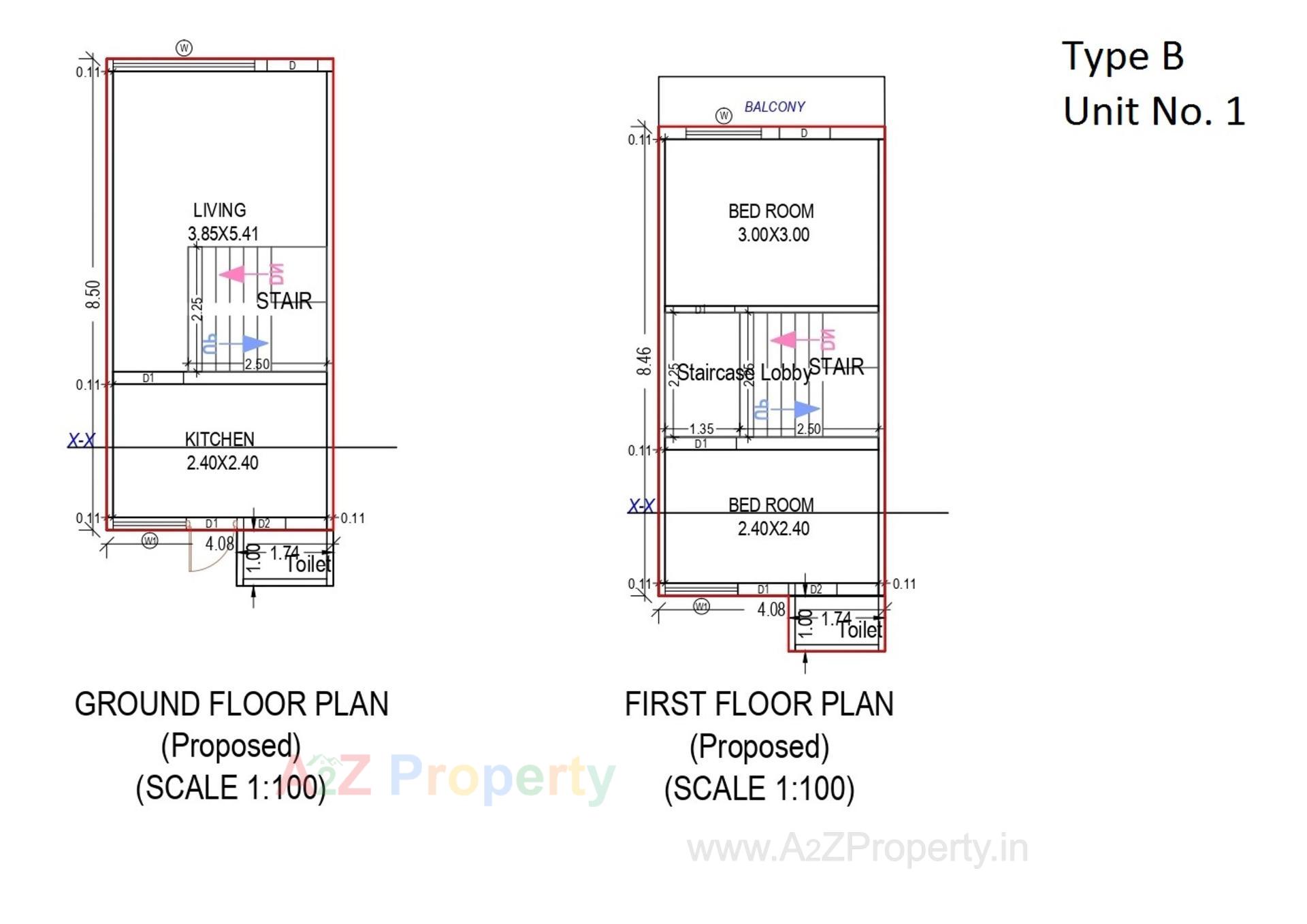 Layout of real estate project Shivam Green located at Palanpur, Banaskantha, Gujarat
