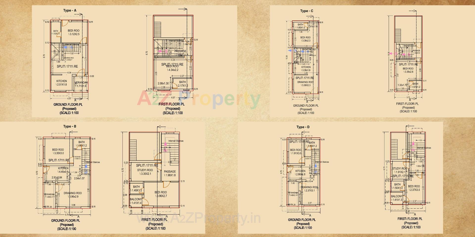 Layout of real estate project Shukan Villa located at Palanpur, Banaskantha, Gujarat
