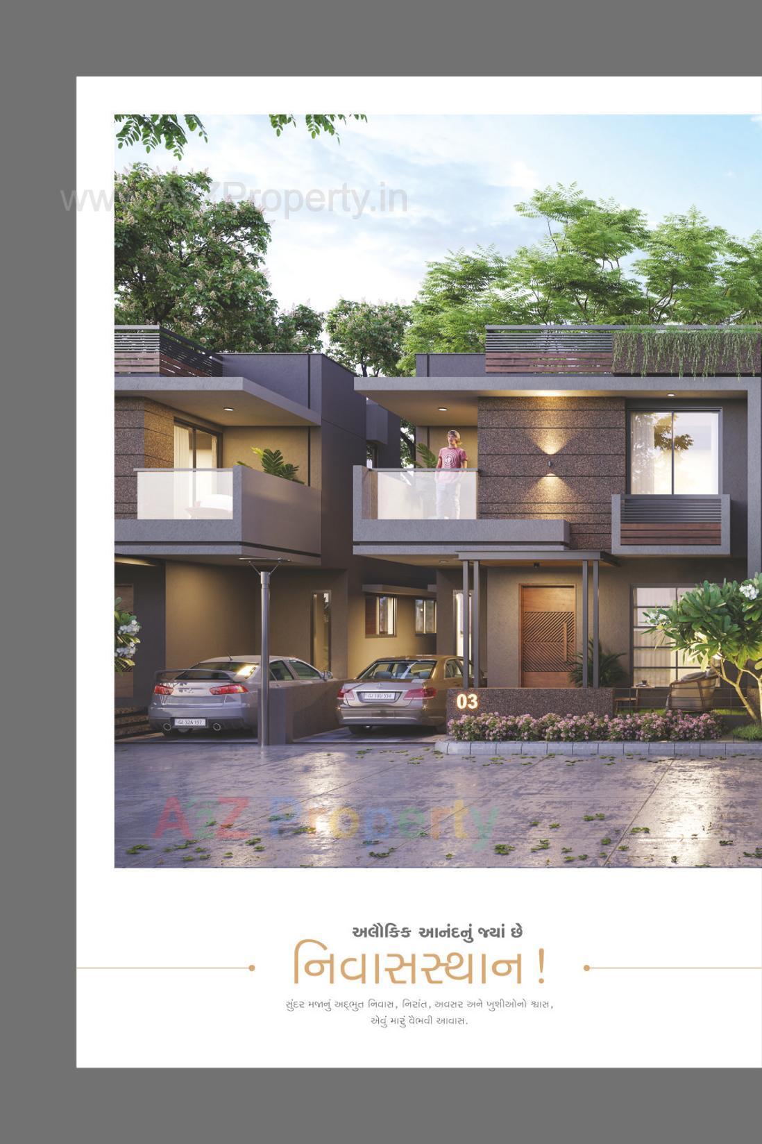 3D Elevation of real estate project Silicon Valley located at Palanpur, Banaskantha, Gujarat