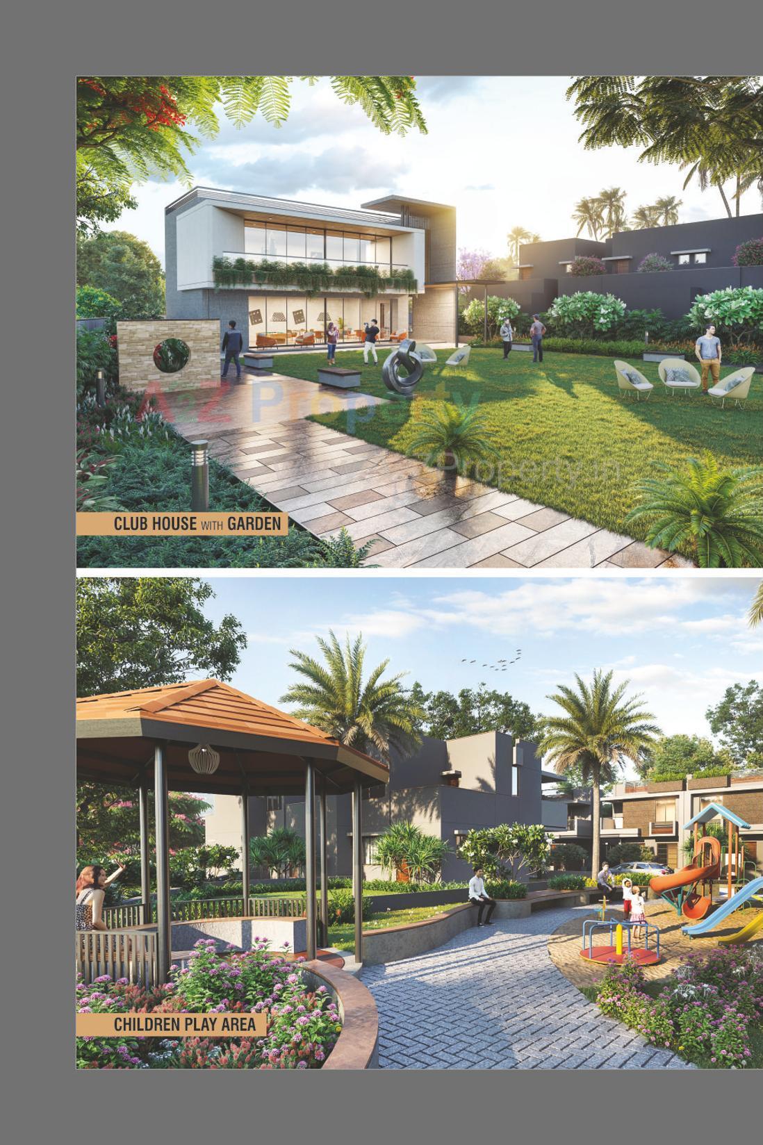 3D Elevation of real estate project Silicon Valley located at Palanpur, Banaskantha, Gujarat