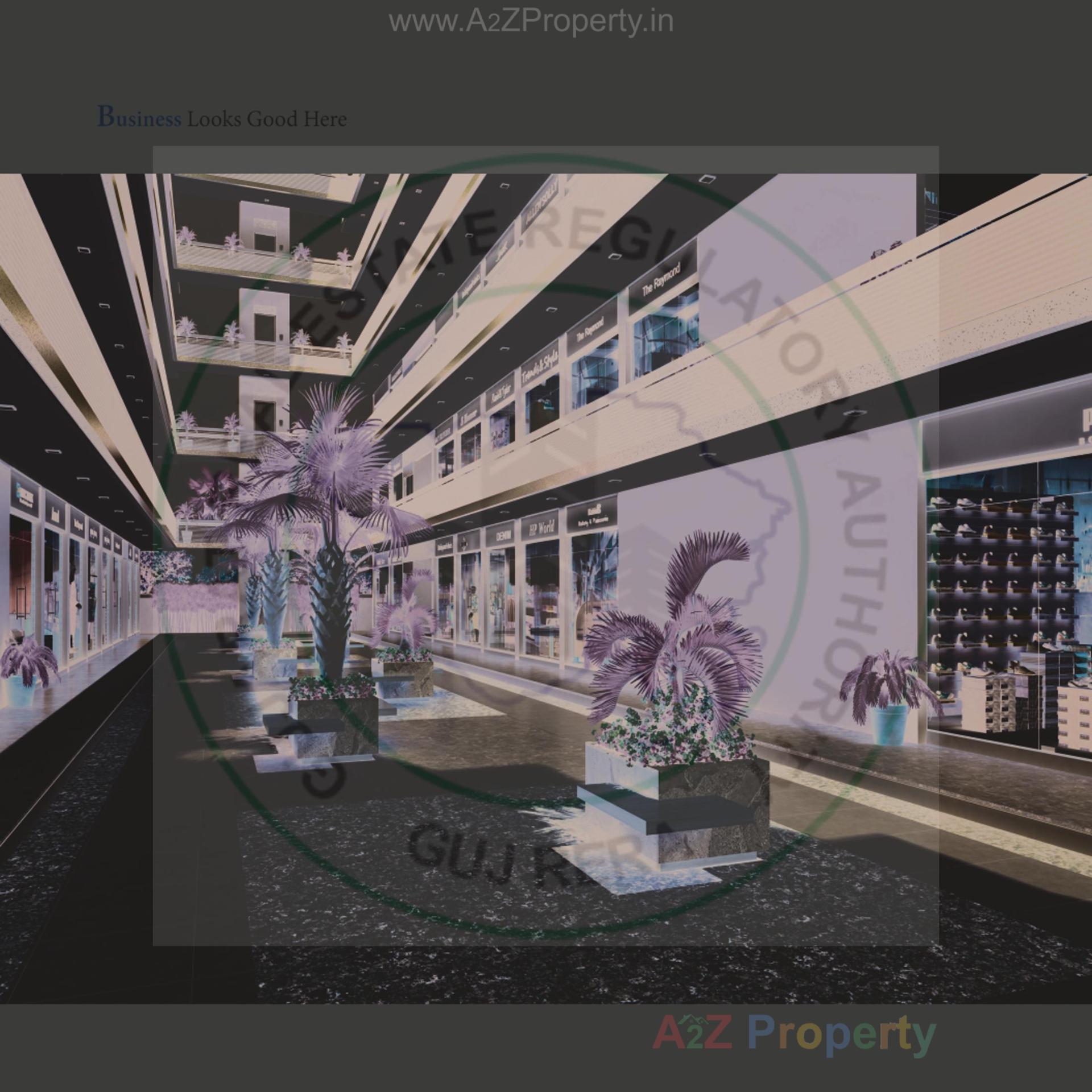 3D Elevation of real estate project Times Square located at Palanpur, Banaskantha, Gujarat