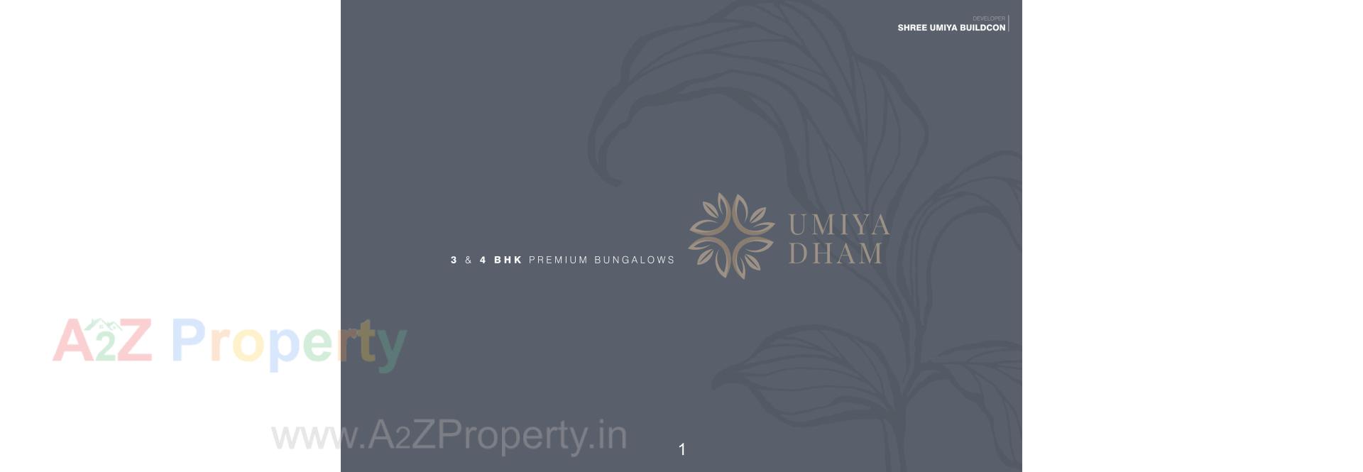  of real estate project Umiyadham located at Palanpur, Banaskantha, Gujarat