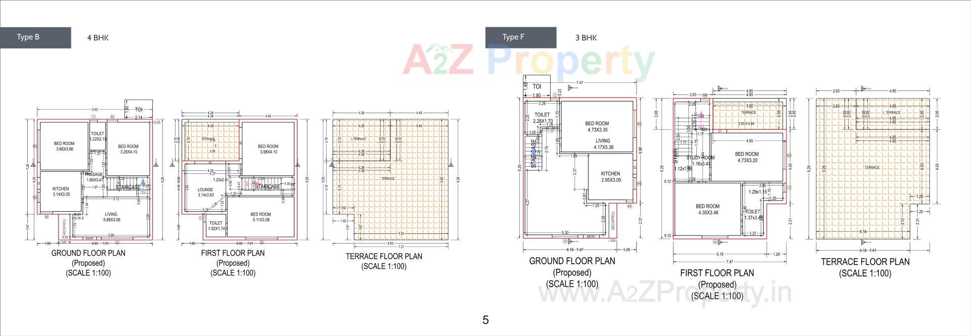 Layout of real estate project Umiyadham located at Palanpur, Banaskantha, Gujarat
