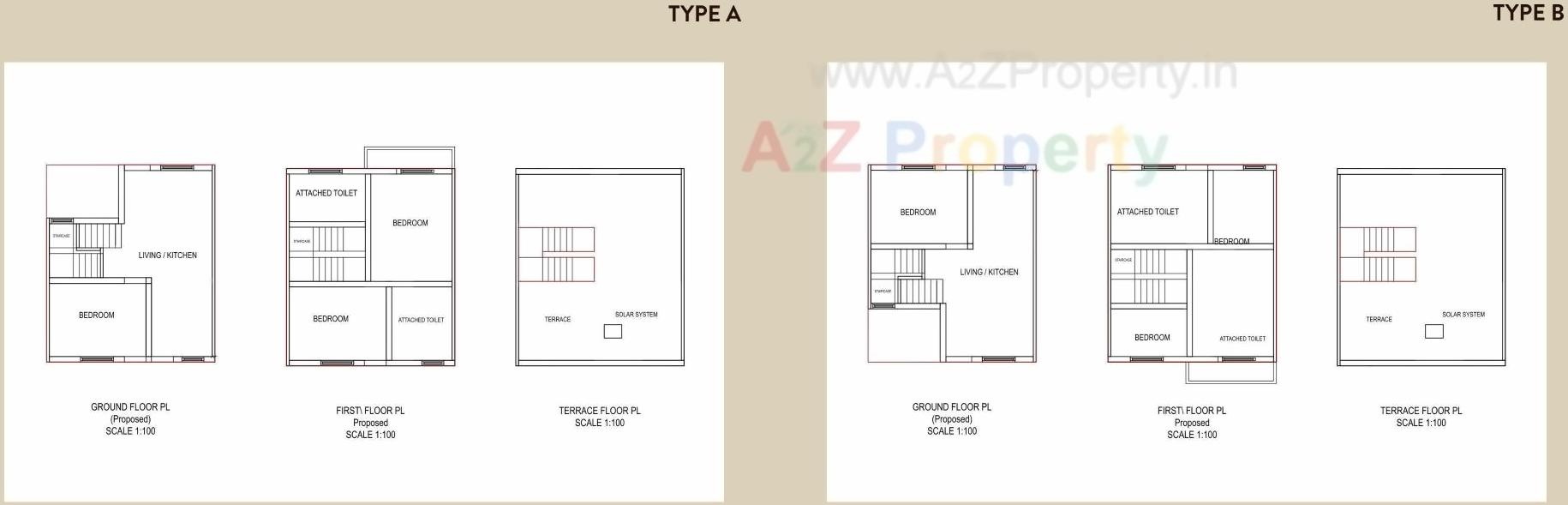 Layout of real estate project Vishwam located at Banaskantha, Banaskantha, Gujarat