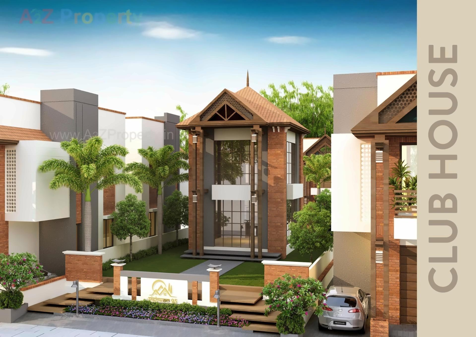 3D Elevation of real estate project Vishwam located at Banaskantha, Banaskantha, Gujarat