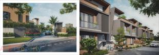 Elevation of real estate project 15 Villas located at Tavra, Bharuch, Gujarat