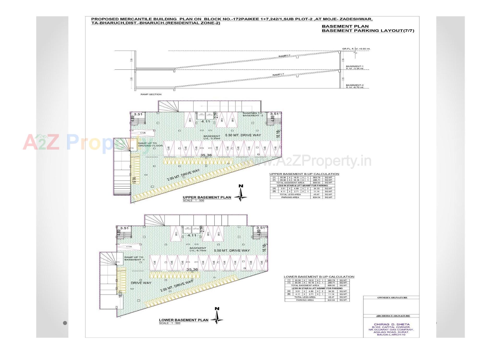  of real estate project 7 X Empire located at Zadeshwar-tavra-main-road, Bharuch, Gujarat