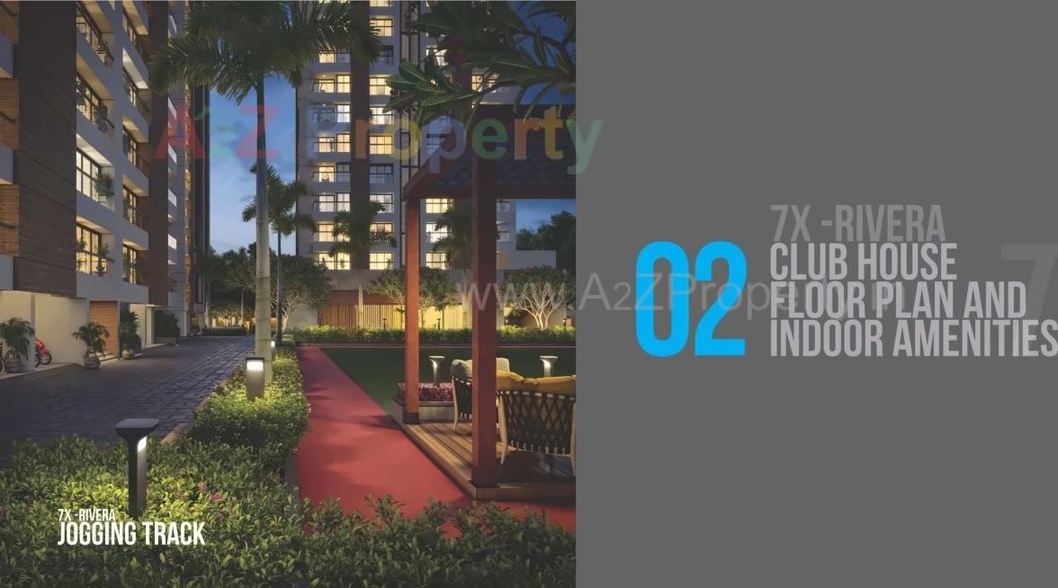 3D Elevation of real estate project 7 X Rivera located at Tavra, Bharuch, Gujarat