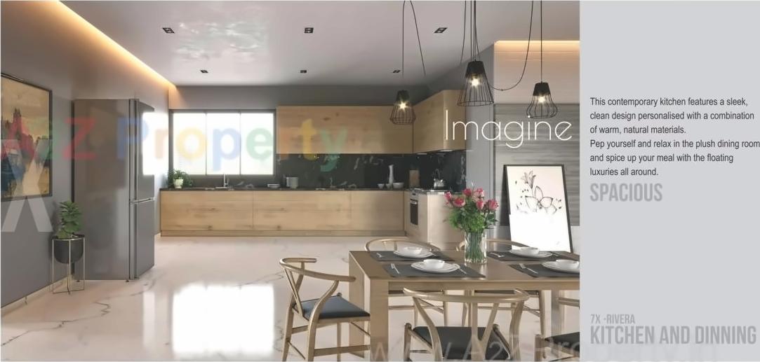 3D Elevation of real estate project 7 X Rivera located at Tavra, Bharuch, Gujarat