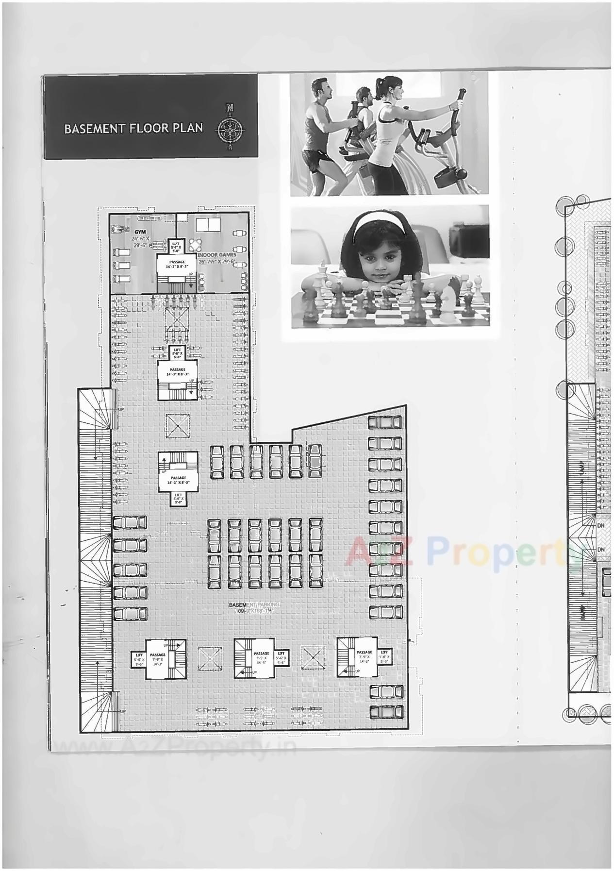Layout of real estate project 7x Flora Residency located at Zadeshwar, Bharuch, Gujarat