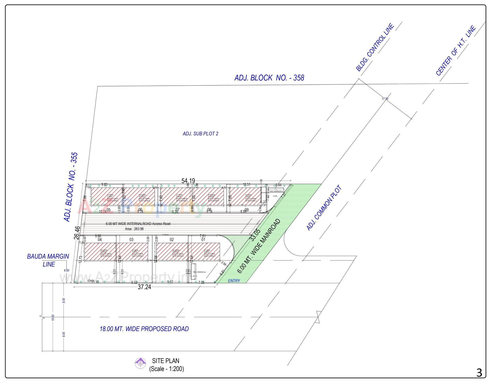 of real estate project 9 Villas located at Tavara, Bharuch, Gujarat