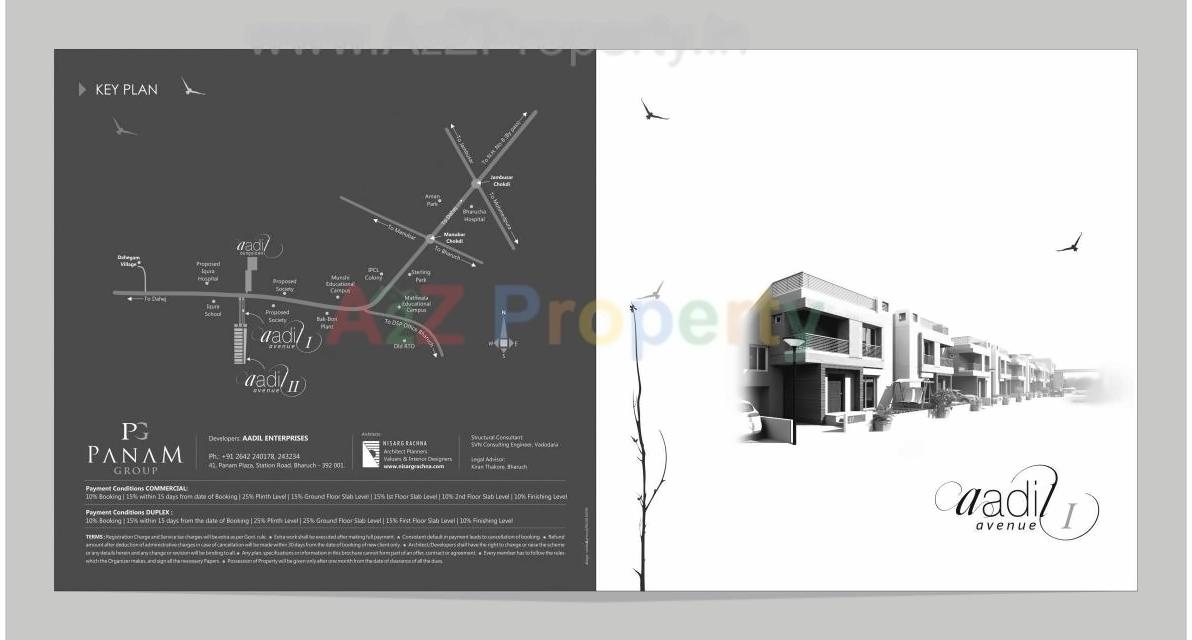  of real estate project Aadil Avenue located at Dahegam, Bharuch, Gujarat