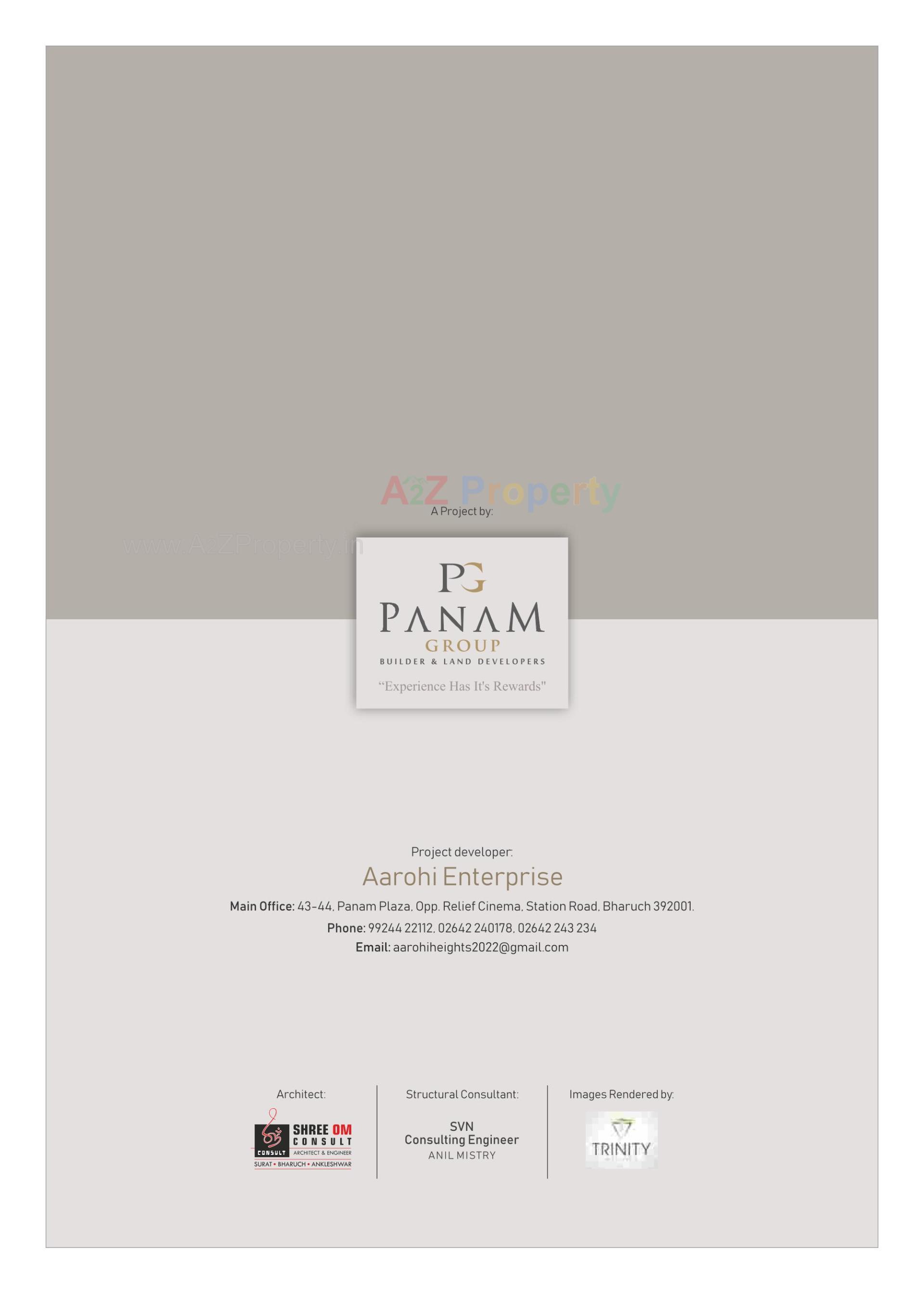  of real estate project Aarohi Heights located at Tavara, Bharuch, Gujarat