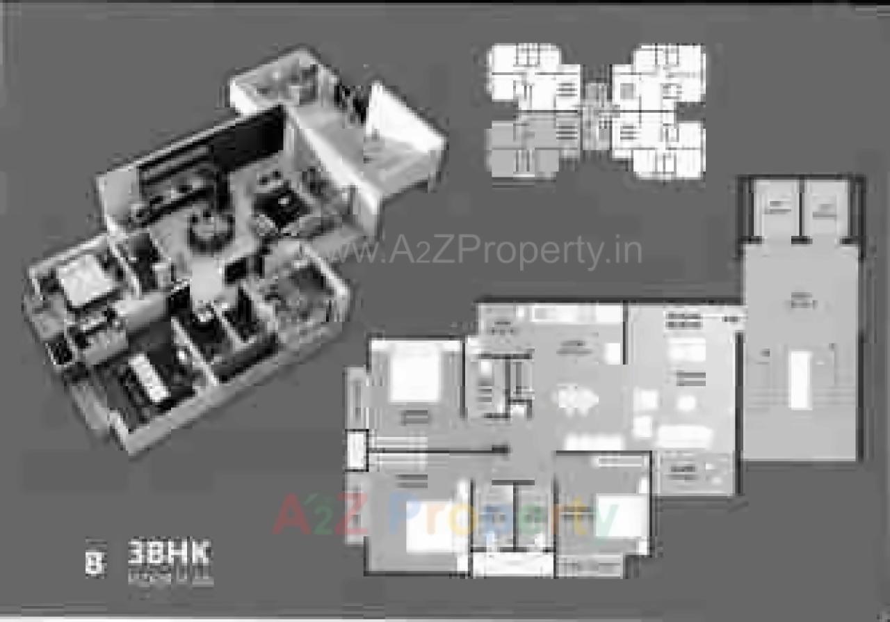 Layout of real estate project Abhuday Heights located at Umraj, Bharuch, Gujarat