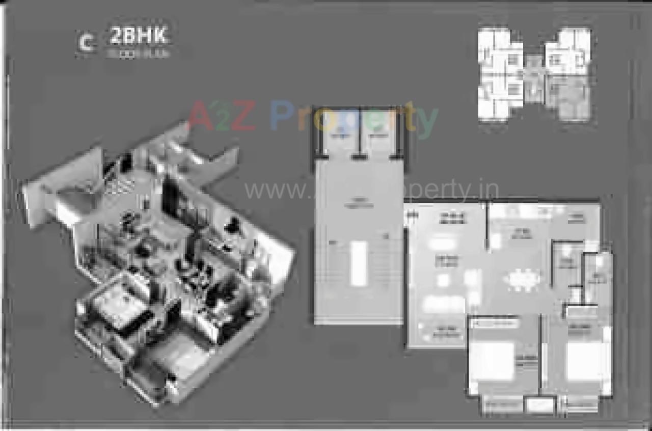 Layout of real estate project Abhuday Heights located at Umraj, Bharuch, Gujarat