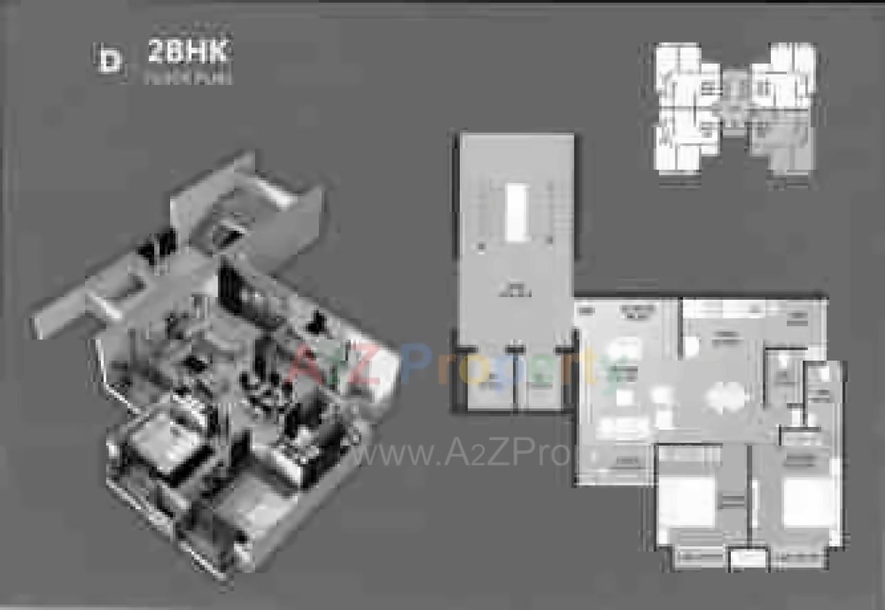 Layout of real estate project Abhuday Heights located at Umraj, Bharuch, Gujarat