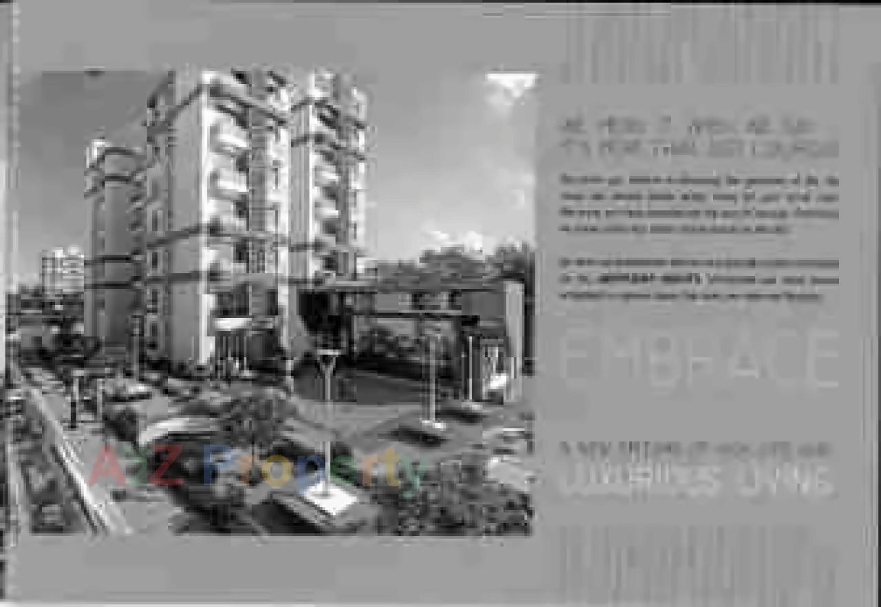 3D Elevation of real estate project Abhuday Heights located at Umraj, Bharuch, Gujarat